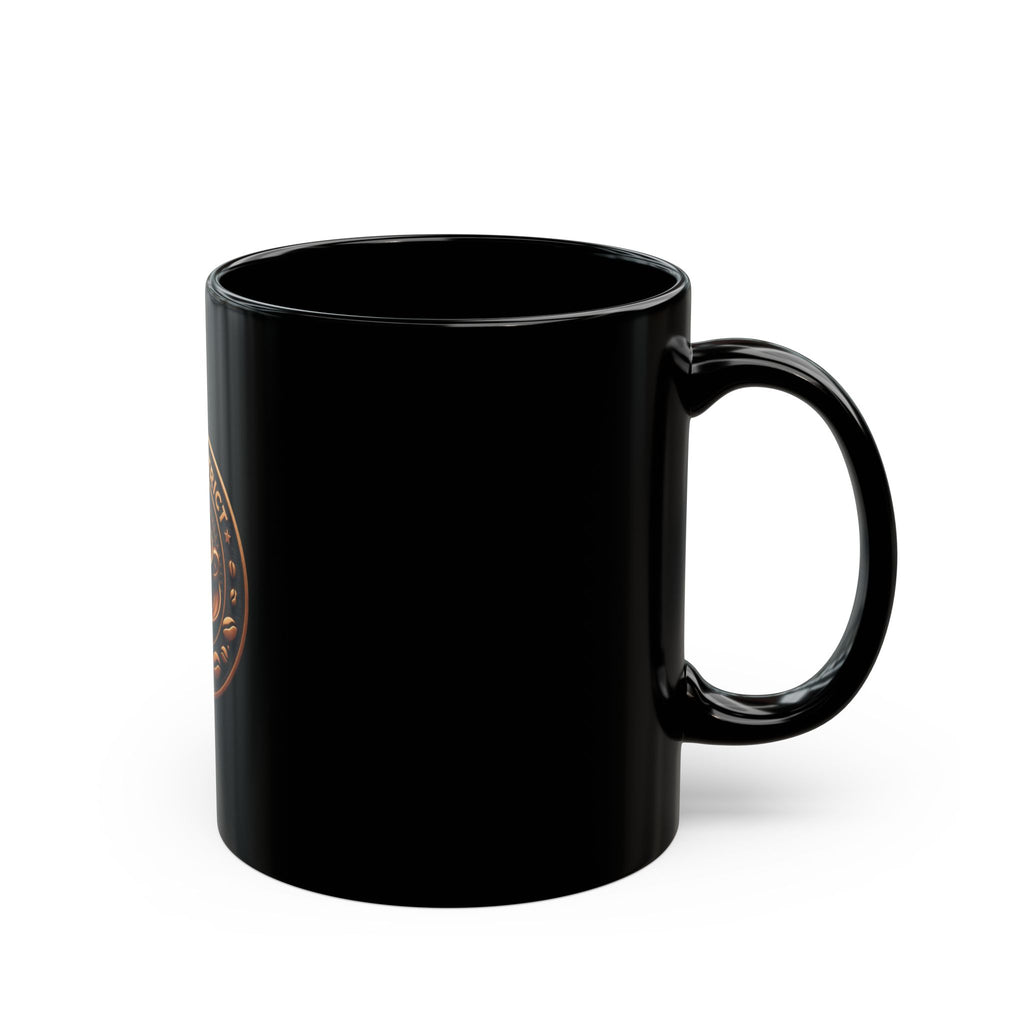 Ceramic Tea & Coffee Cup Glossy Black Mug | KAFE DISTRICT