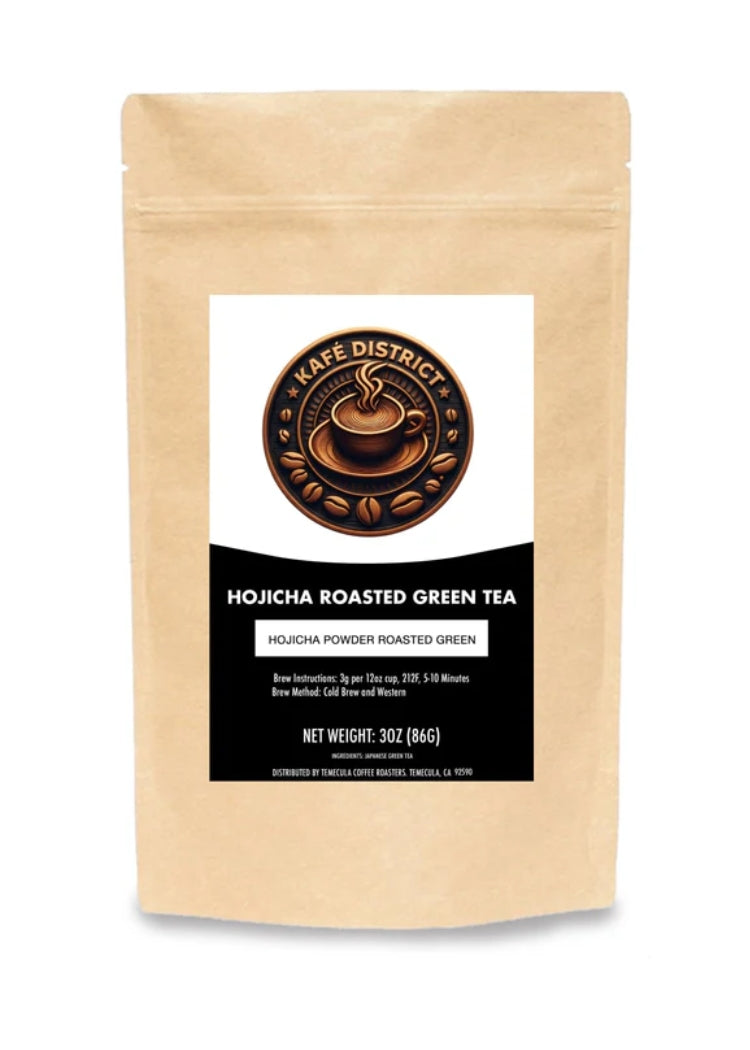 Hojicha Roasted Green Tea Powder | KAFE DISTRICT