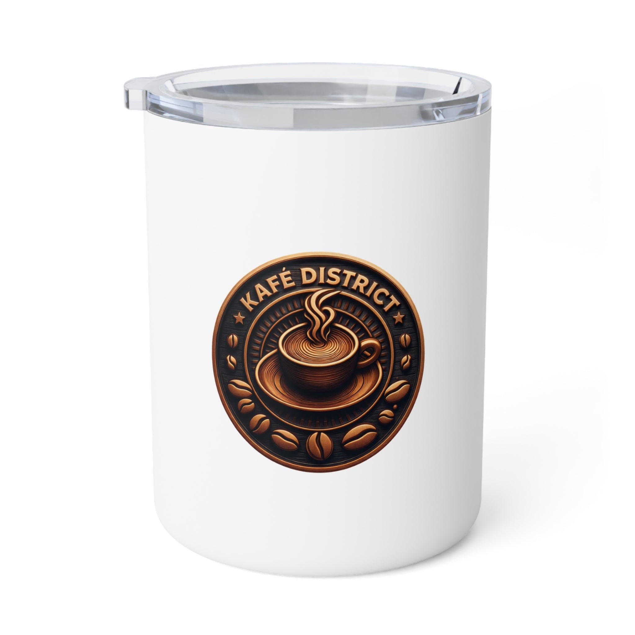 Insulated Coffee Mug Stainless Steel 10oz | KAFE DISTRICT