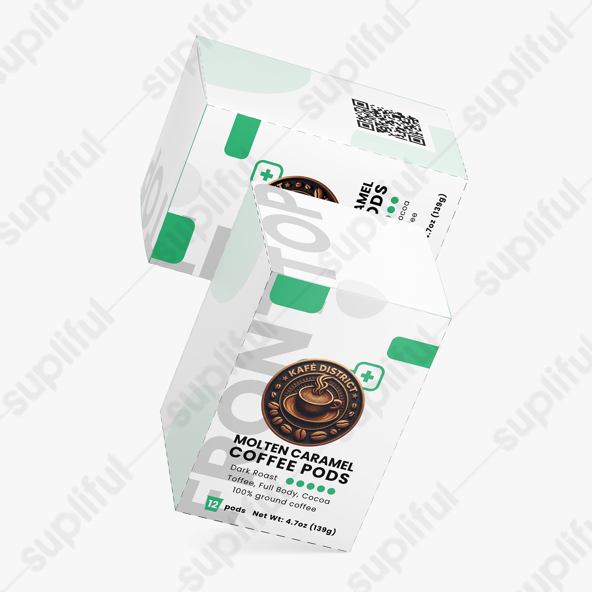 Molten Caramel Coffee Pods (Dark Roast)