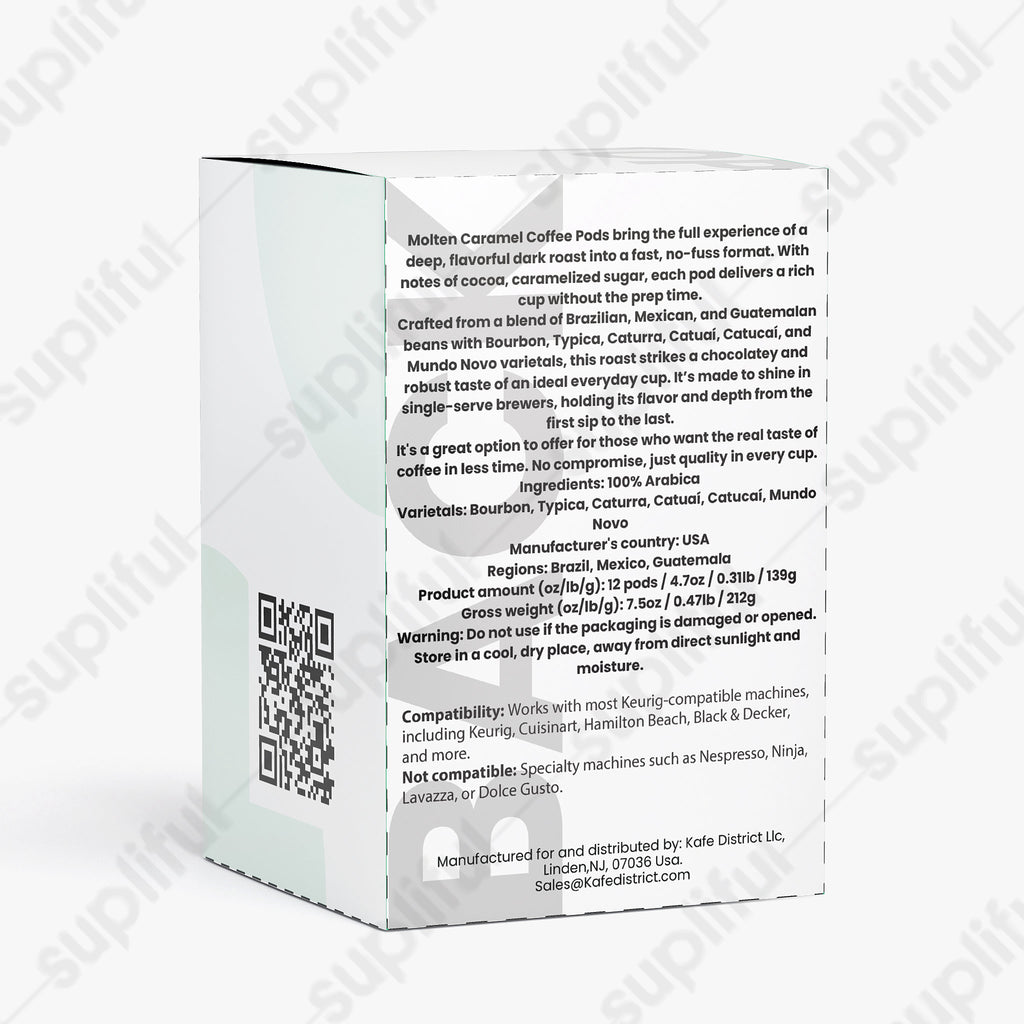 Molten Caramel Coffee Pods (Dark Roast)