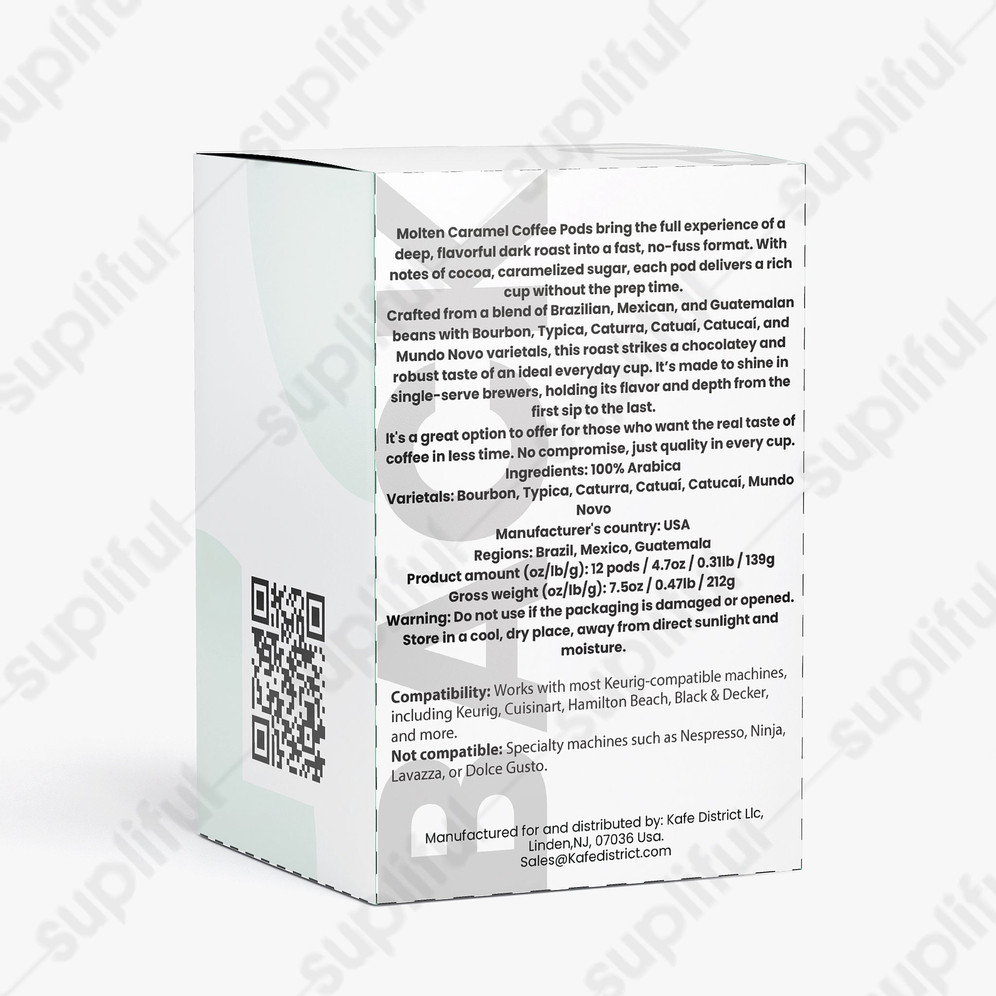 Molten Caramel Coffee Pods (Dark Roast)